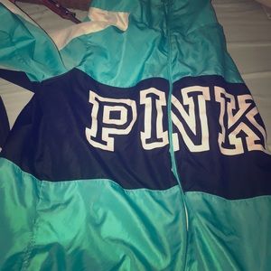 Pink windbreaker